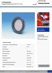 Zugschlussleuchte LED 170 (rot) - Schaltbau Refurbishment GmbH